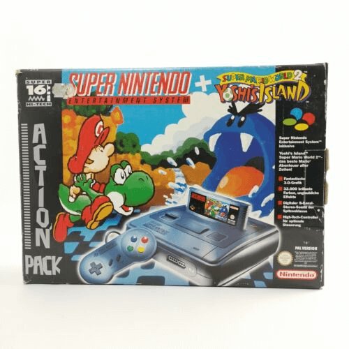 Super Nintendo System Jr. box art for Super Nintendo